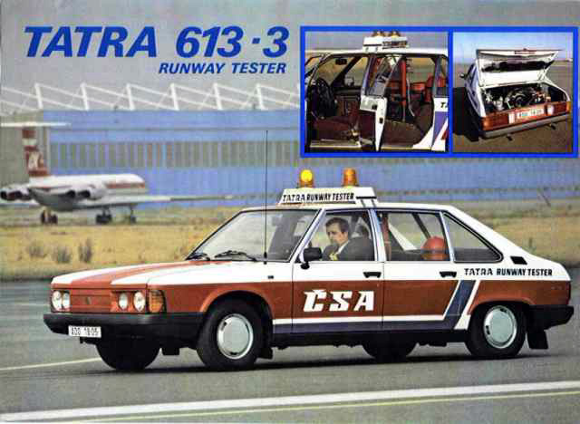 Tatra 613-3 Runway Tester
